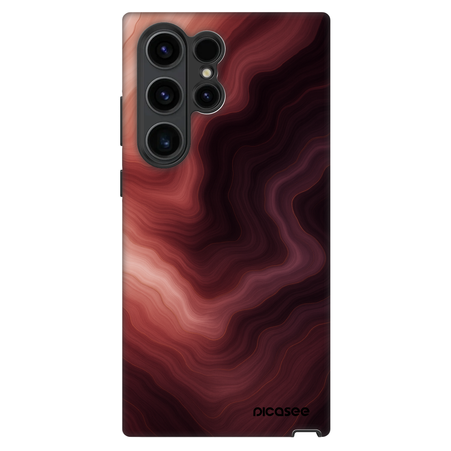 Picasee Fashion Case za Samsung Galaxy S23 Ultra 5G - Rouge