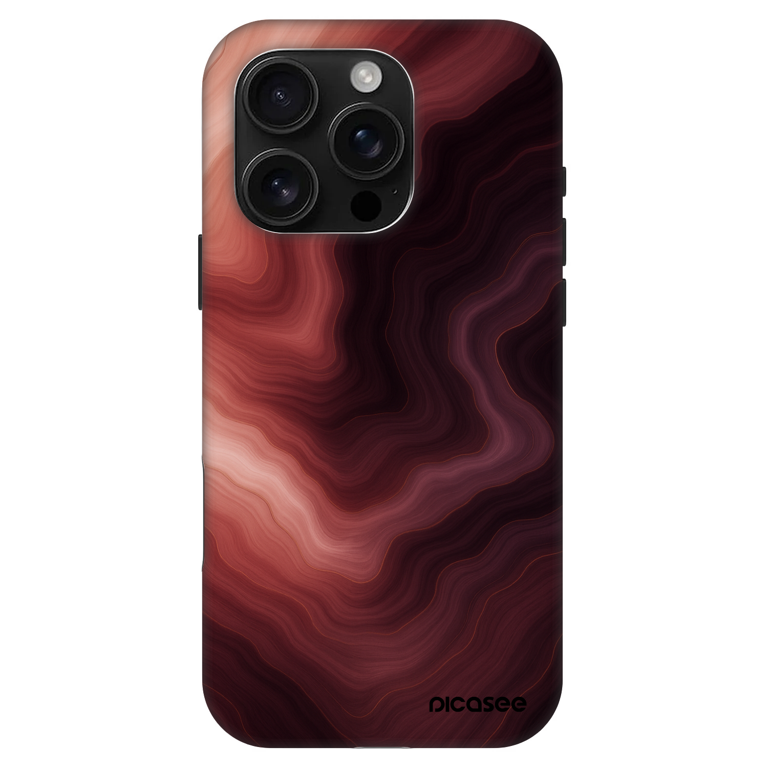 Picasee Fashion Case MagSafe za Apple iPhone 16 Pro - Rouge