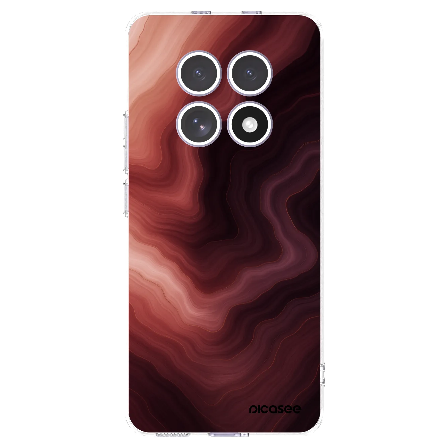 Picasee silikonska prozirna maskica za Xiaomi Redmi Note 15 - Rouge