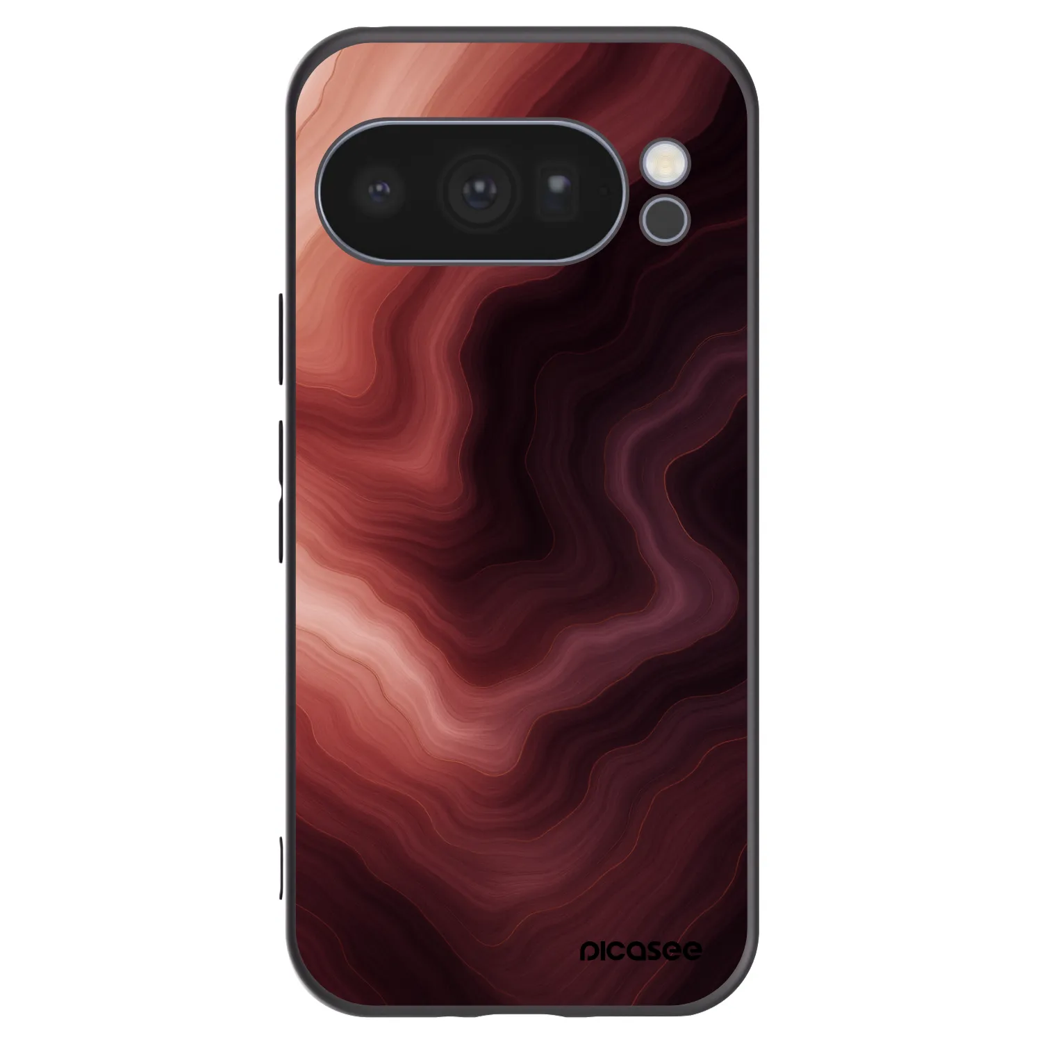 Picasee crna silikonska maskica za Google Pixel 10 Pro - Rouge