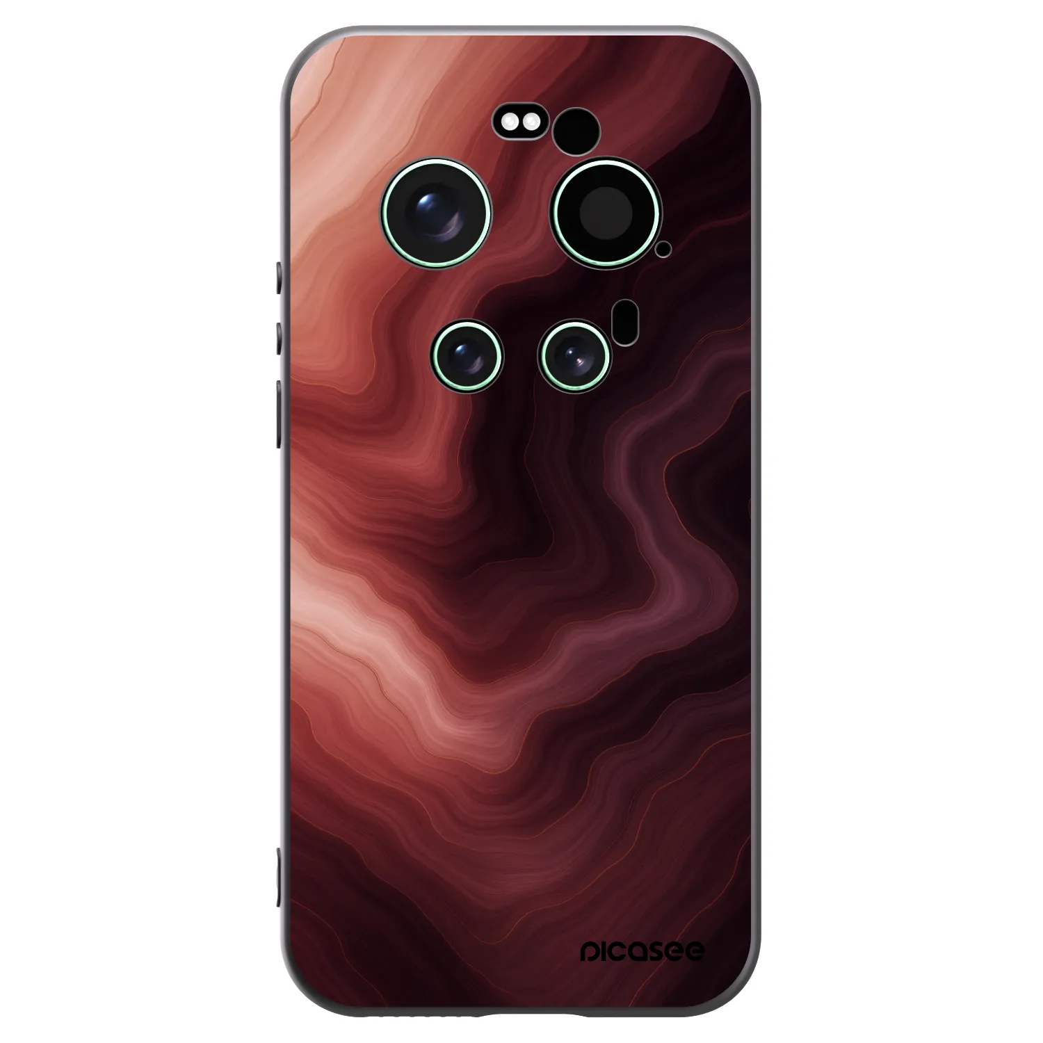 Picasee crna silikonska maskica za Xiaomi 17 Ultra - Rouge