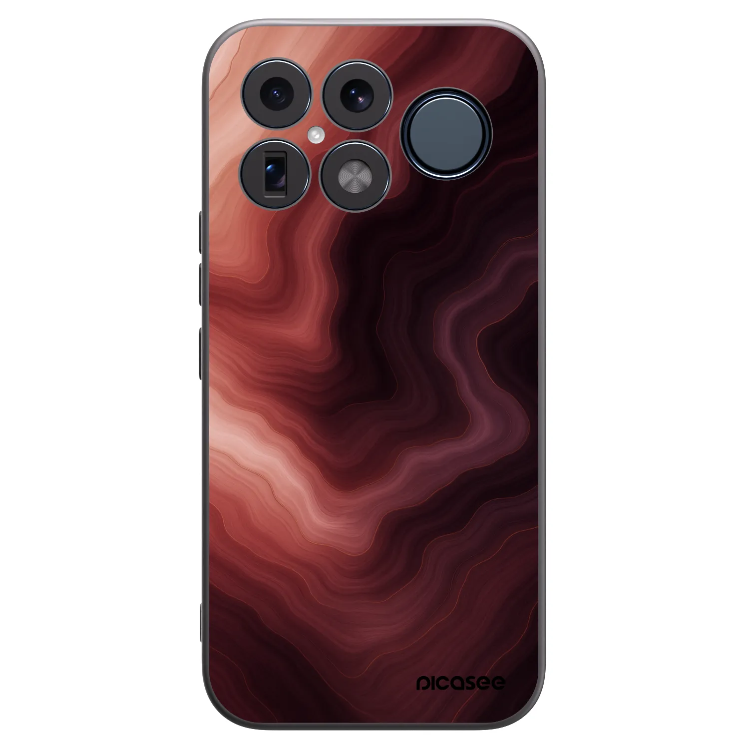 Picasee crna silikonska maskica za Xiaomi Poco F8 Ultra - Rouge