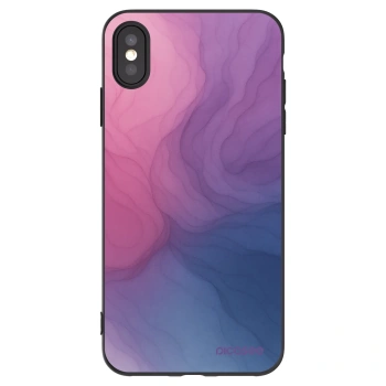 Picasee crna silikonska maskica za Apple iPhone XS Max - Silk