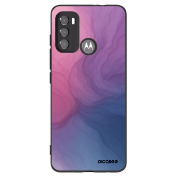 Picasee crna silikonska maskica za Motorola Moto G60 - Silk