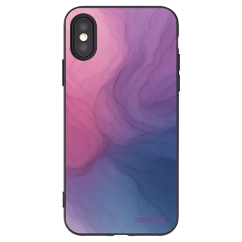 Picasee crna silikonska maskica za Apple iPhone X/XS - Silk