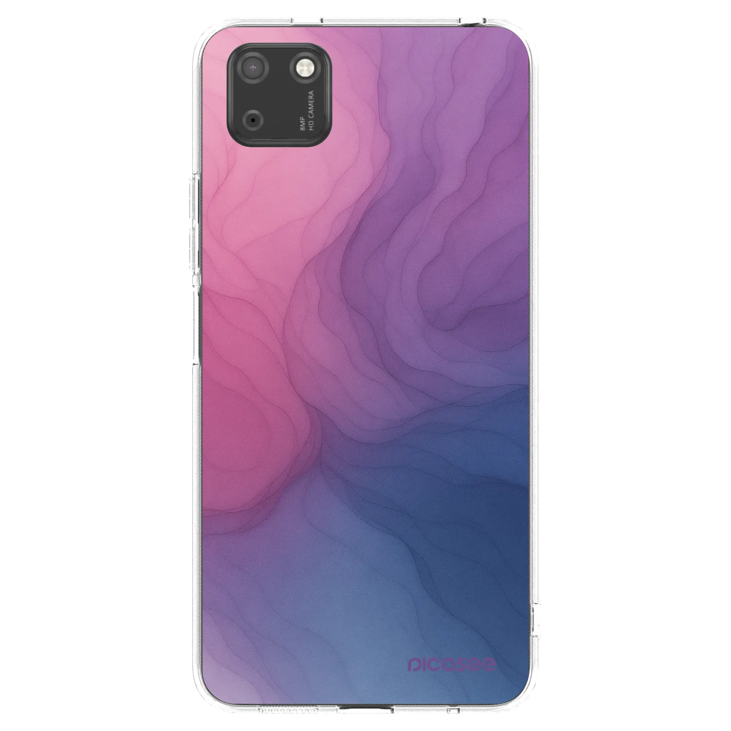 Picasee silikonska prozirna maskica za Huawei Y5P - Silk