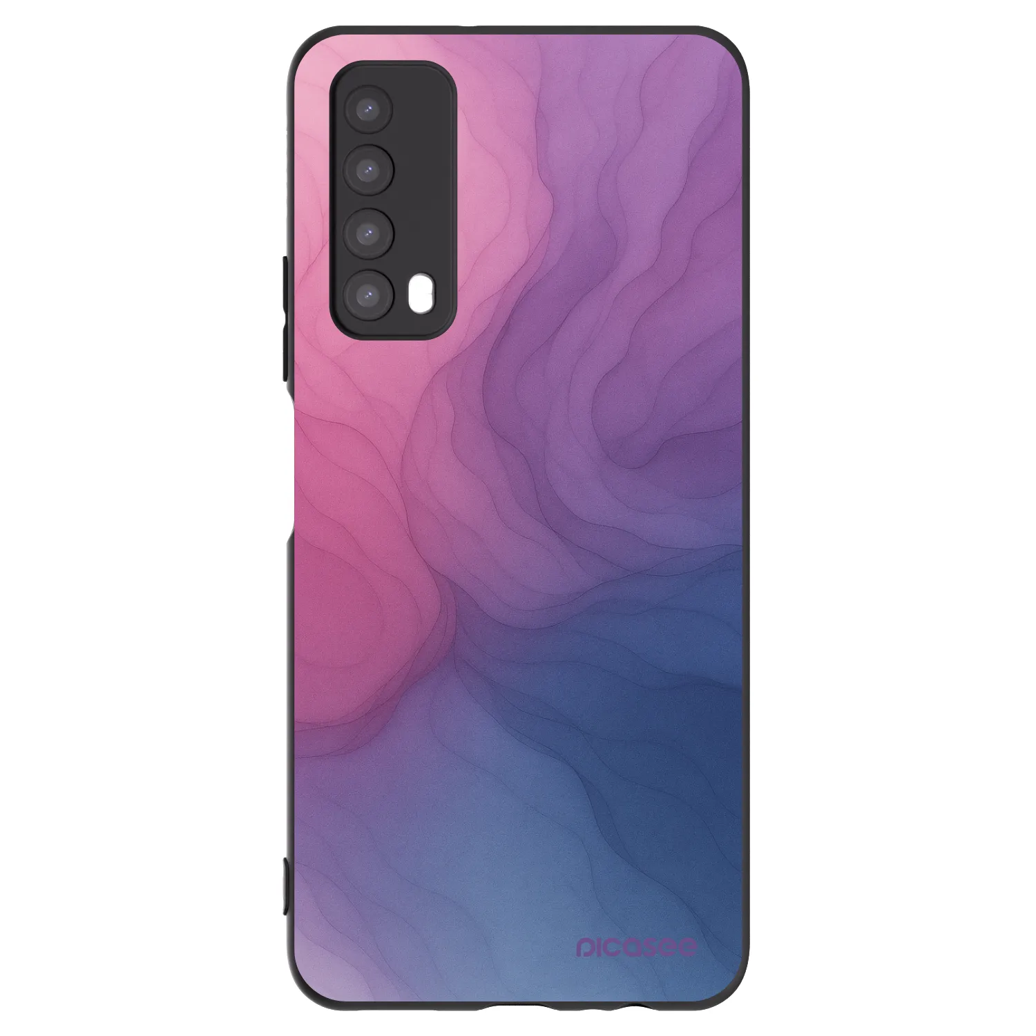 Picasee crna silikonska maskica za Huawei P Smart 2021 - Silk