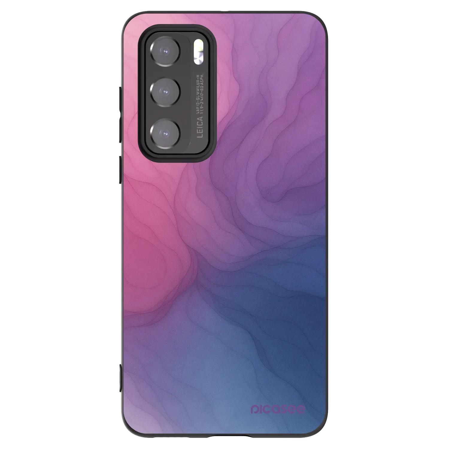 Picasee crna silikonska maskica za Huawei P40 - Silk
