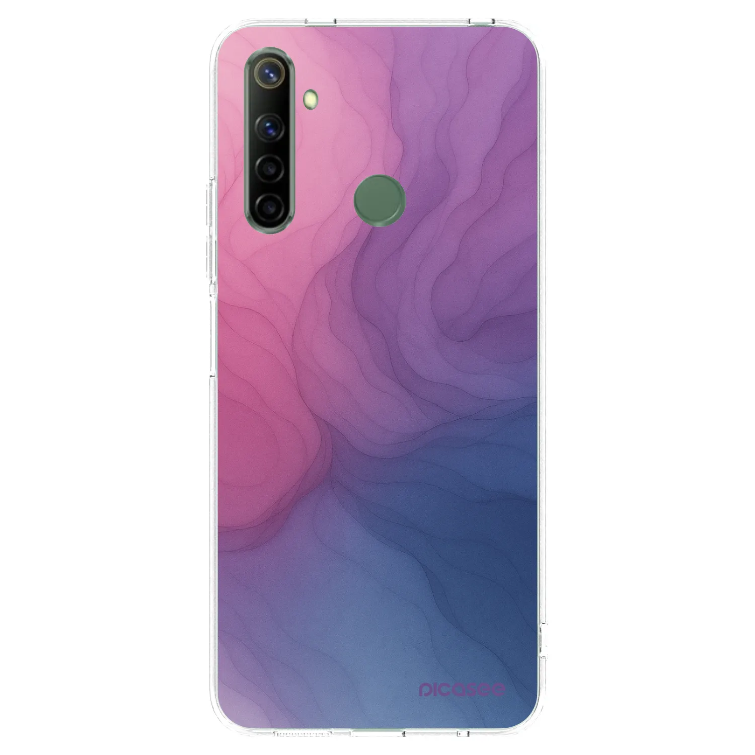 Picasee silikonska prozirna maskica za Realme 6i - Silk