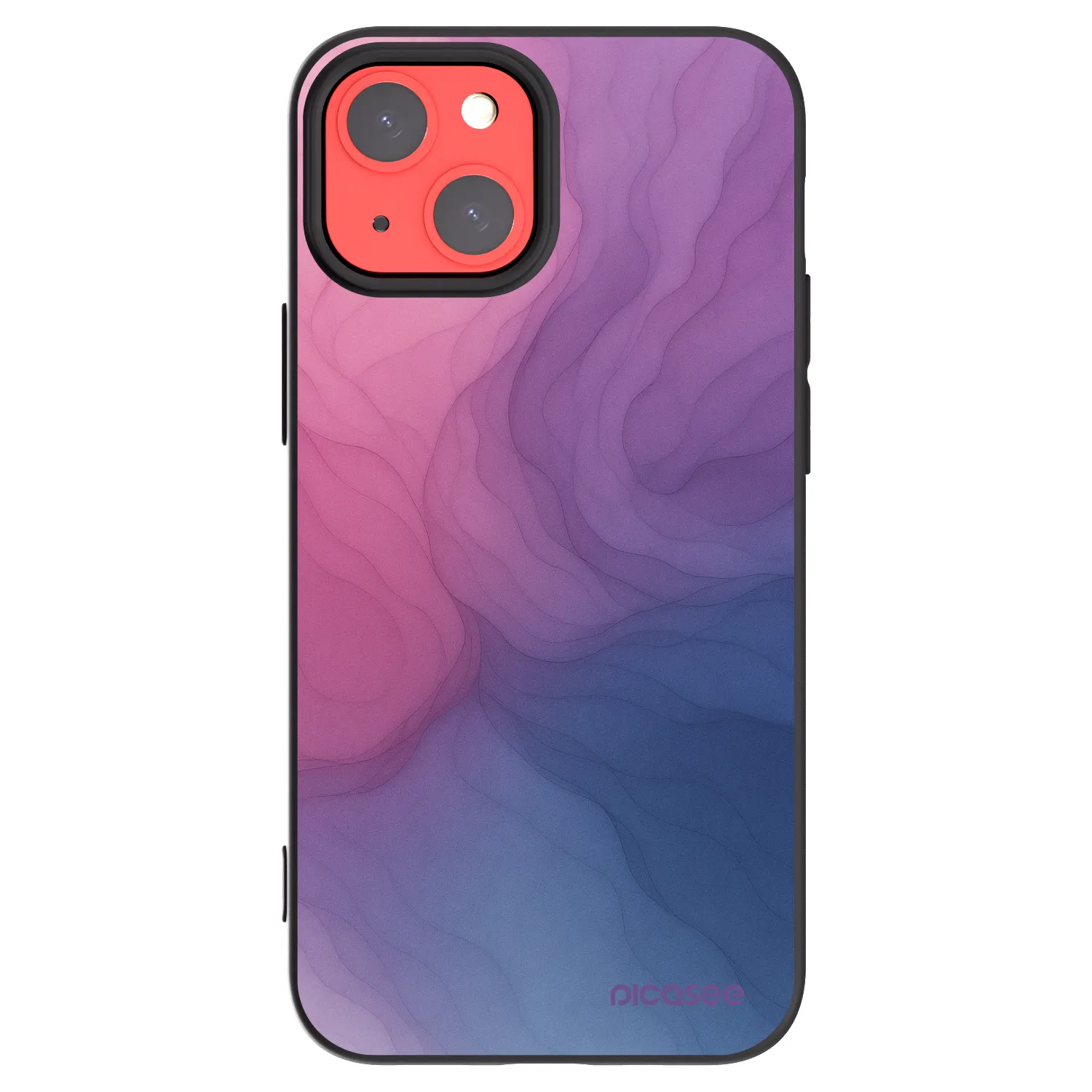 Picasee crna silikonska maskica za Apple iPhone 13 mini - Silk