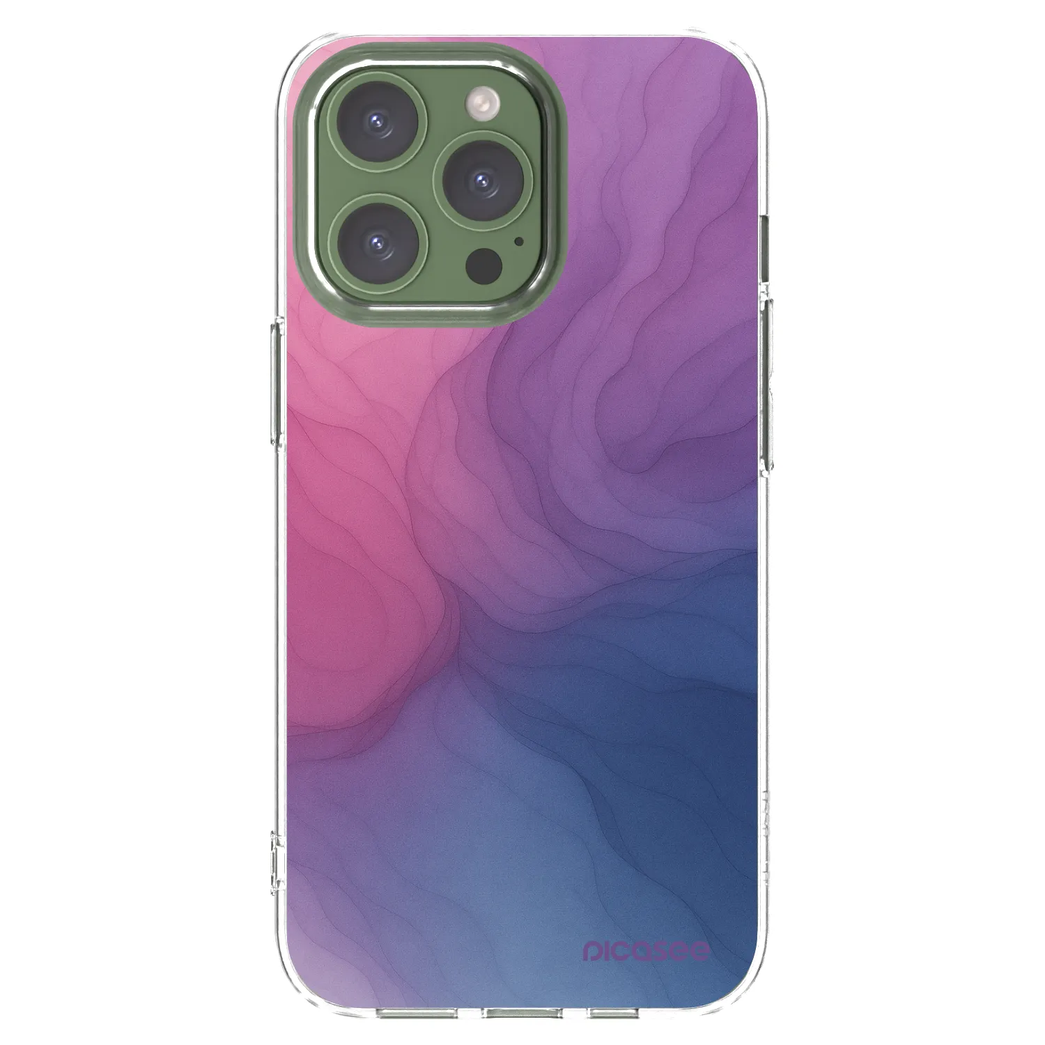 Picasee silikonska prozirna maskica za Apple iPhone 13 Pro - Silk