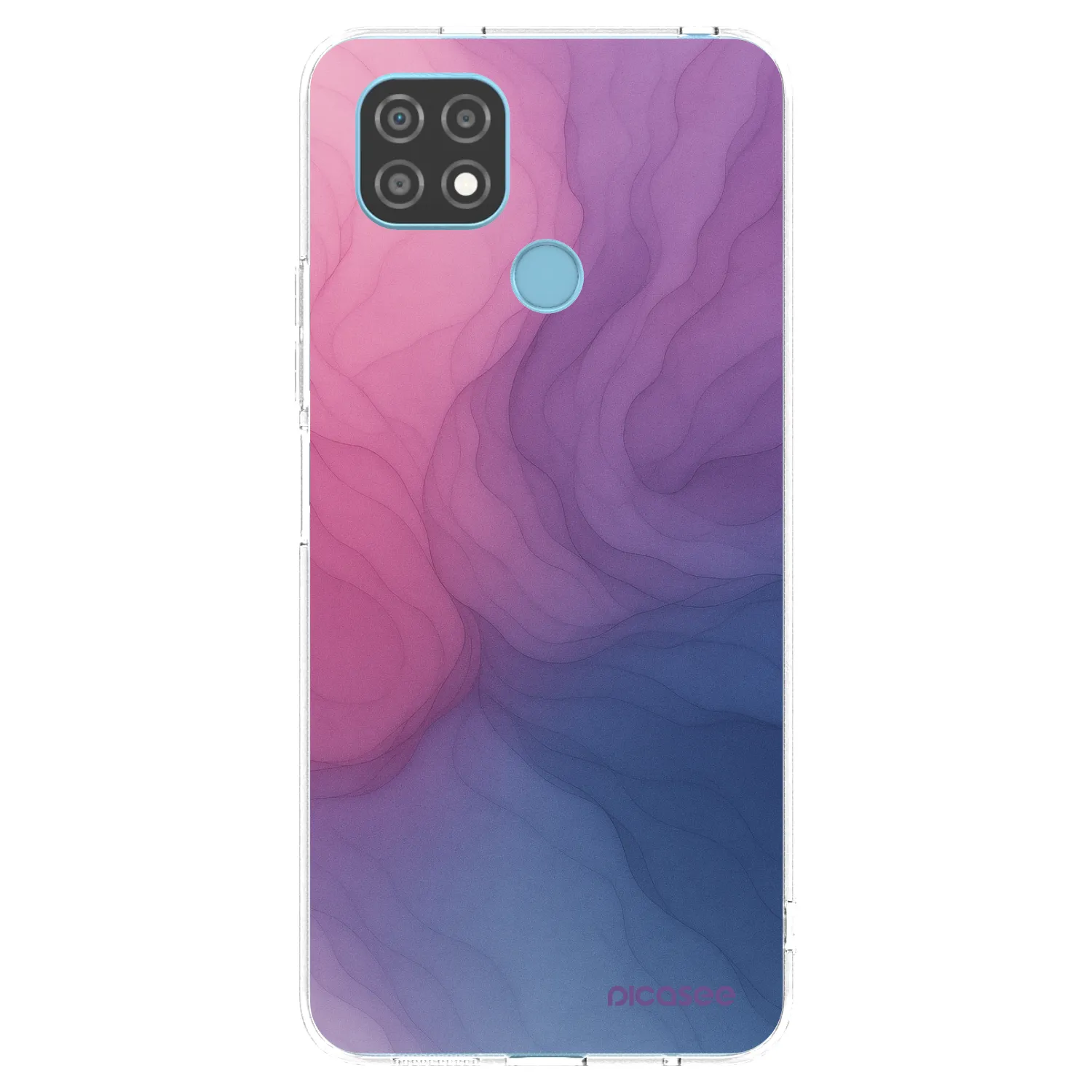 Picasee silikonska prozirna maskica za Realme C21 - Silk