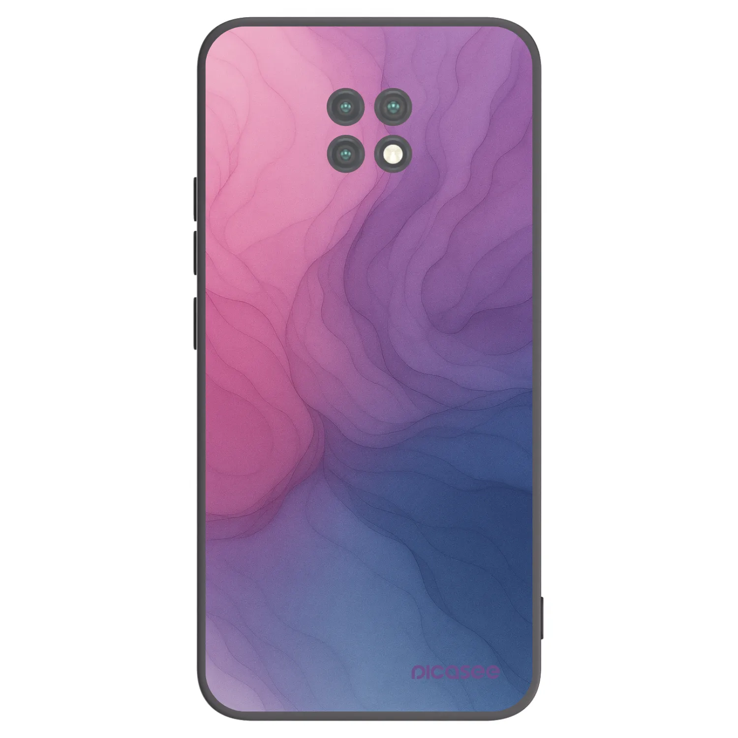Picasee crna silikonska maskica za Xiaomi Redmi Note 9T - Silk