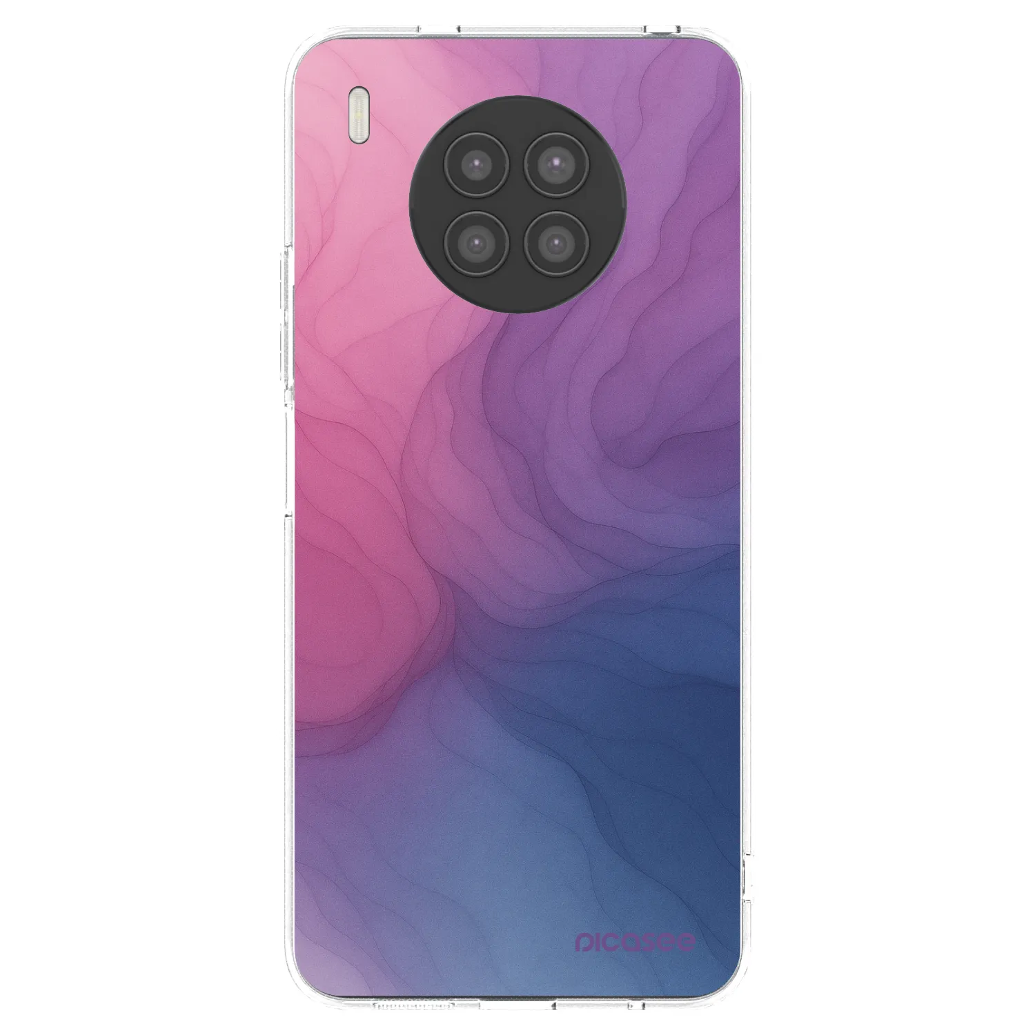 Picasee silikonska prozirna maskica za Huawei Nova 8i - Silk