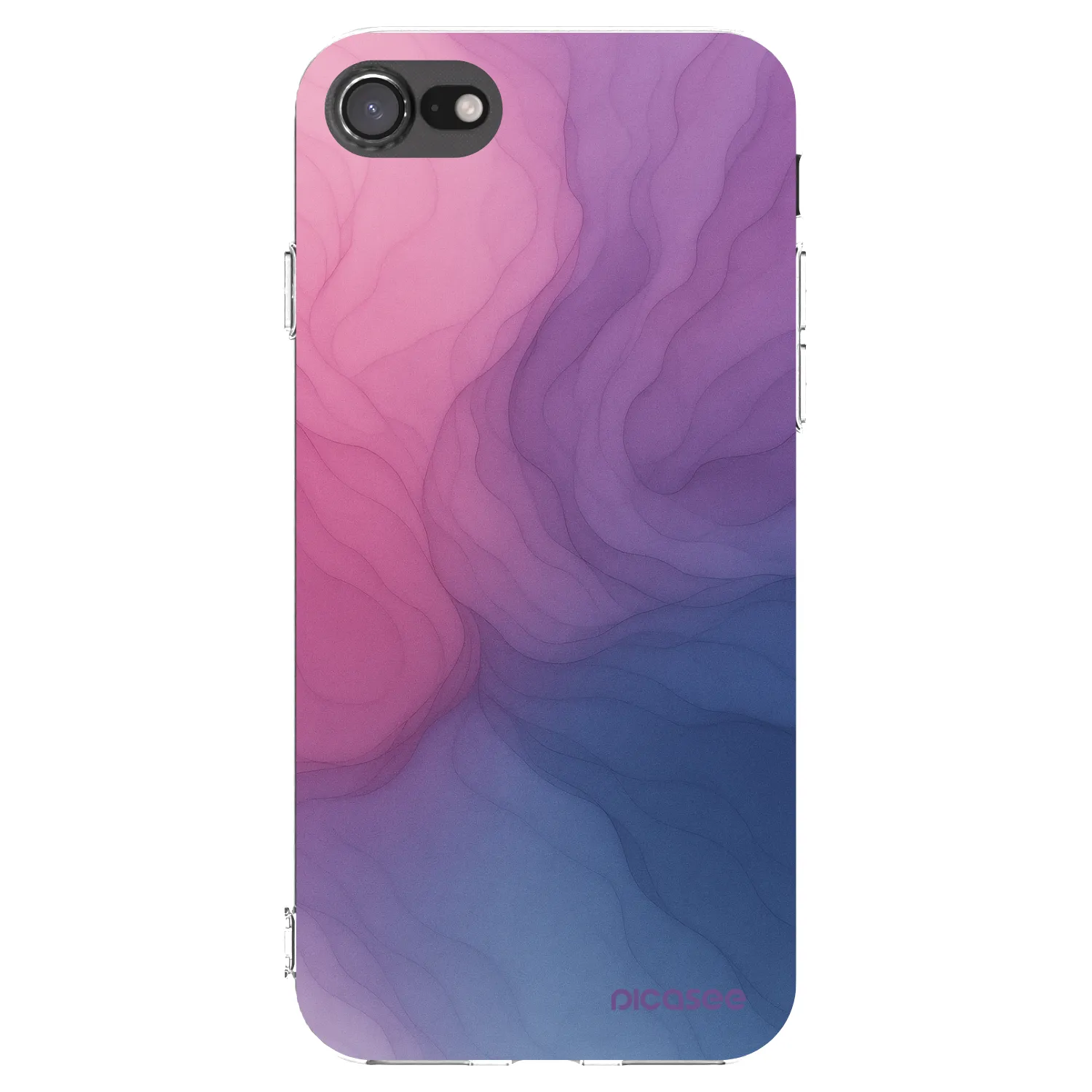 Picasee silikonska prozirna maskica za Apple iPhone SE 2022 - Silk