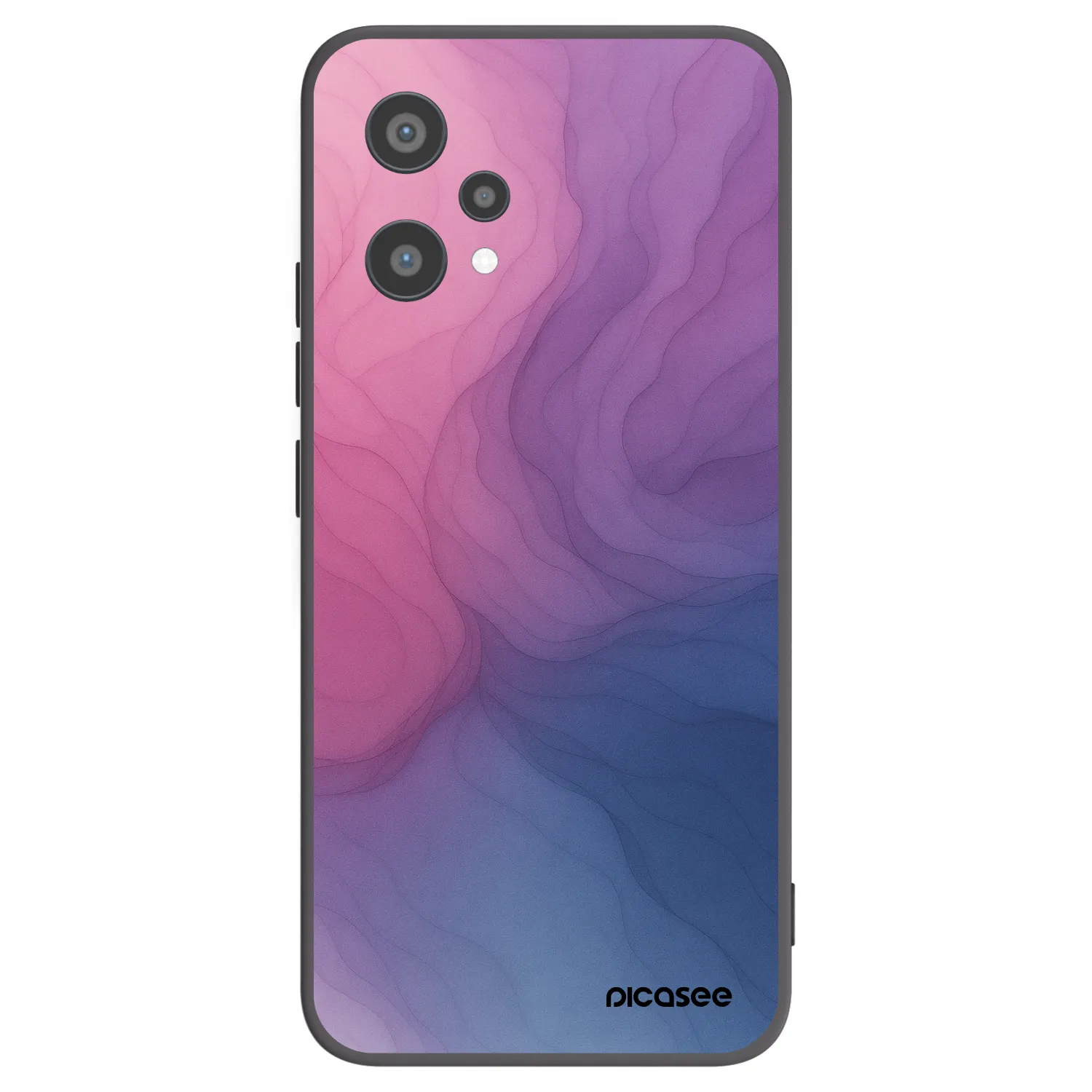 Picasee crna silikonska maskica za Realme 9 Pro 5G - Silk