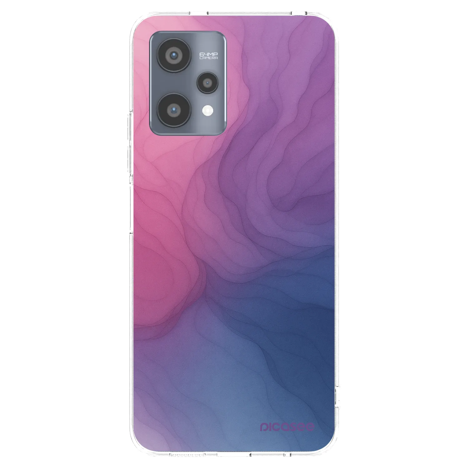Picasee silikonska prozirna maskica za Realme 9 Pro 5G - Silk