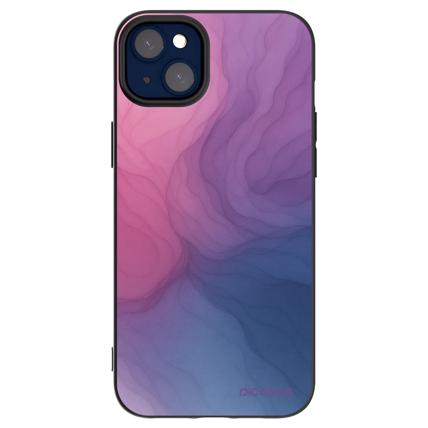 Picasee crna silikonska maskica za Apple iPhone 14 Plus - Silk