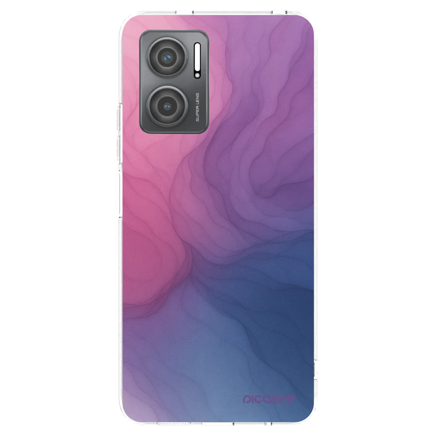 Picasee silikonska prozirna maskica za Xiaomi Redmi 10 5G - Silk