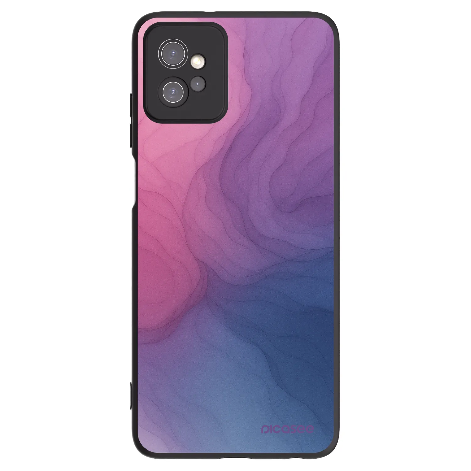 Picasee crna silikonska maskica za Motorola Moto G32 - Silk