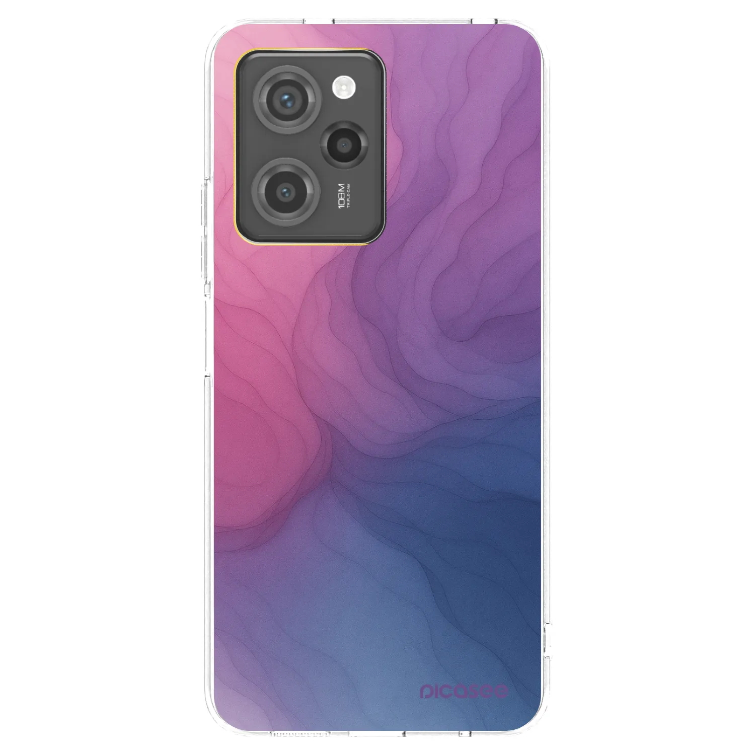 Picasee crna silikonska maskica za Xiaomi Poco X5 Pro - Silk