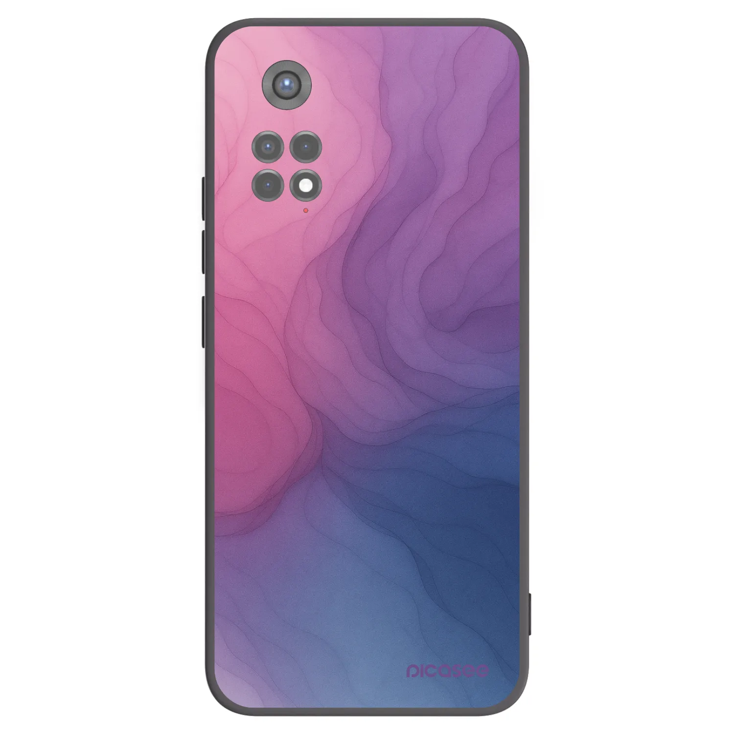 Picasee crna silikonska maskica za Xiaomi Redmi Note 11S 5G - Silk