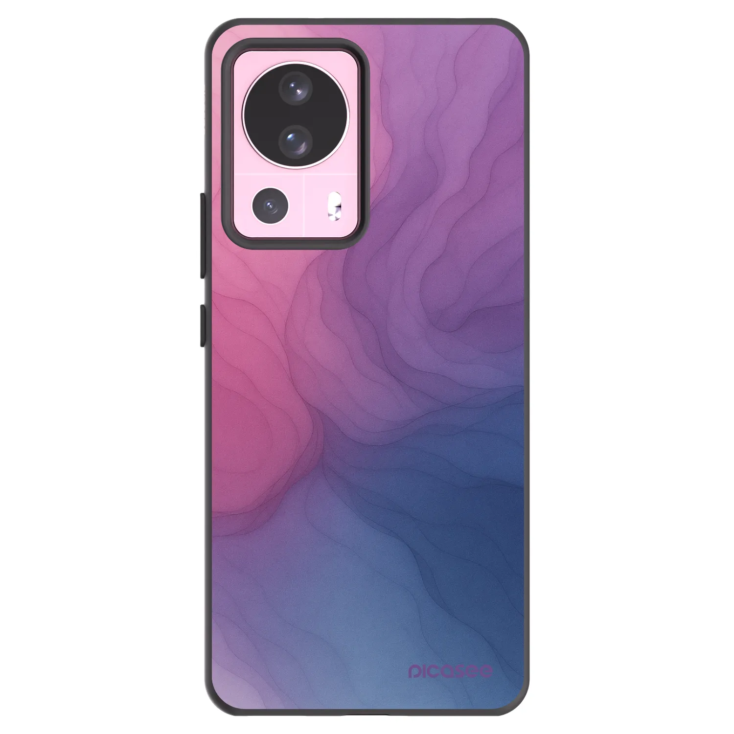 Picasee crna silikonska maskica za Xiaomi 13 Lite - Silk