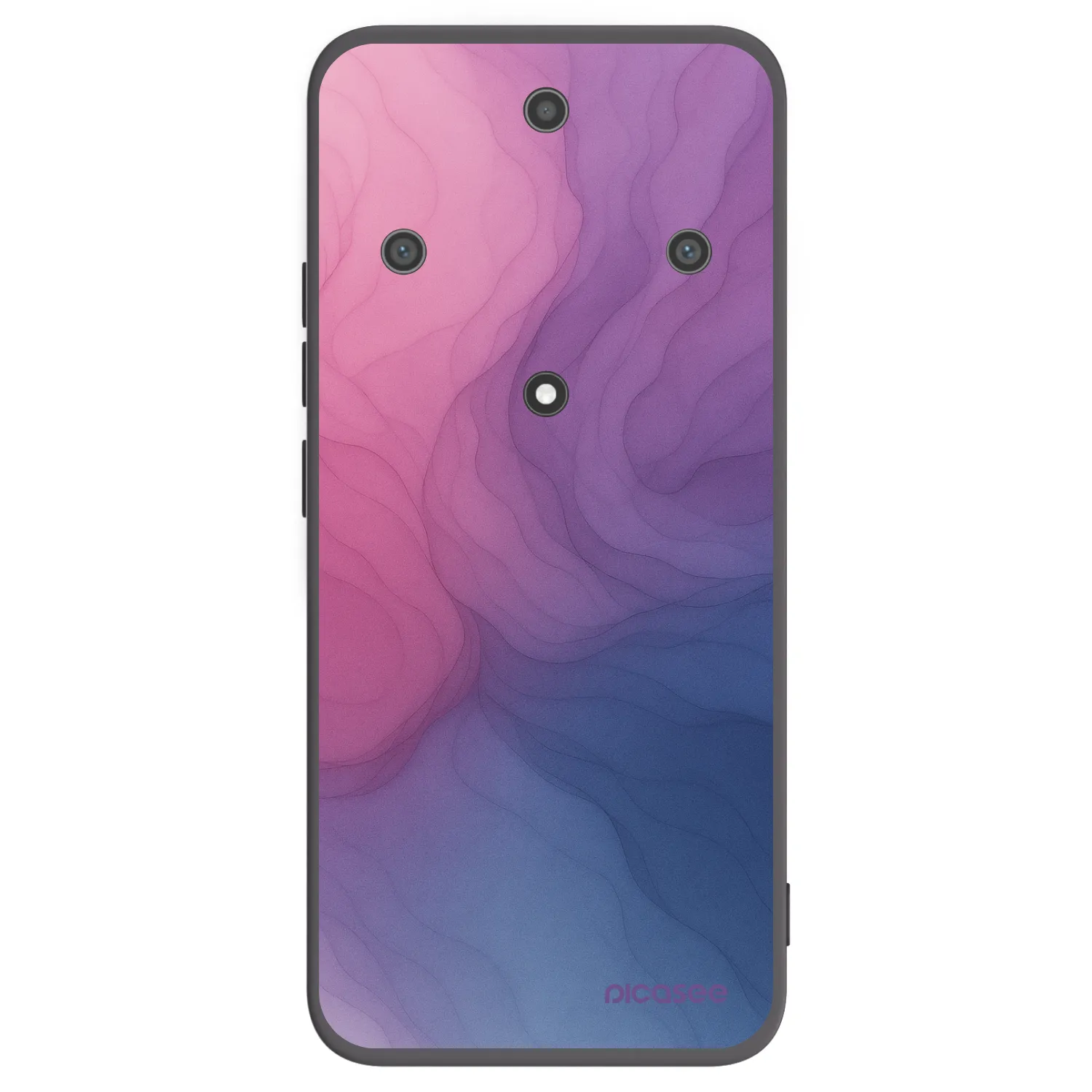 Picasee crna silikonska maskica za Honor Magic5 Lite 5G - Silk