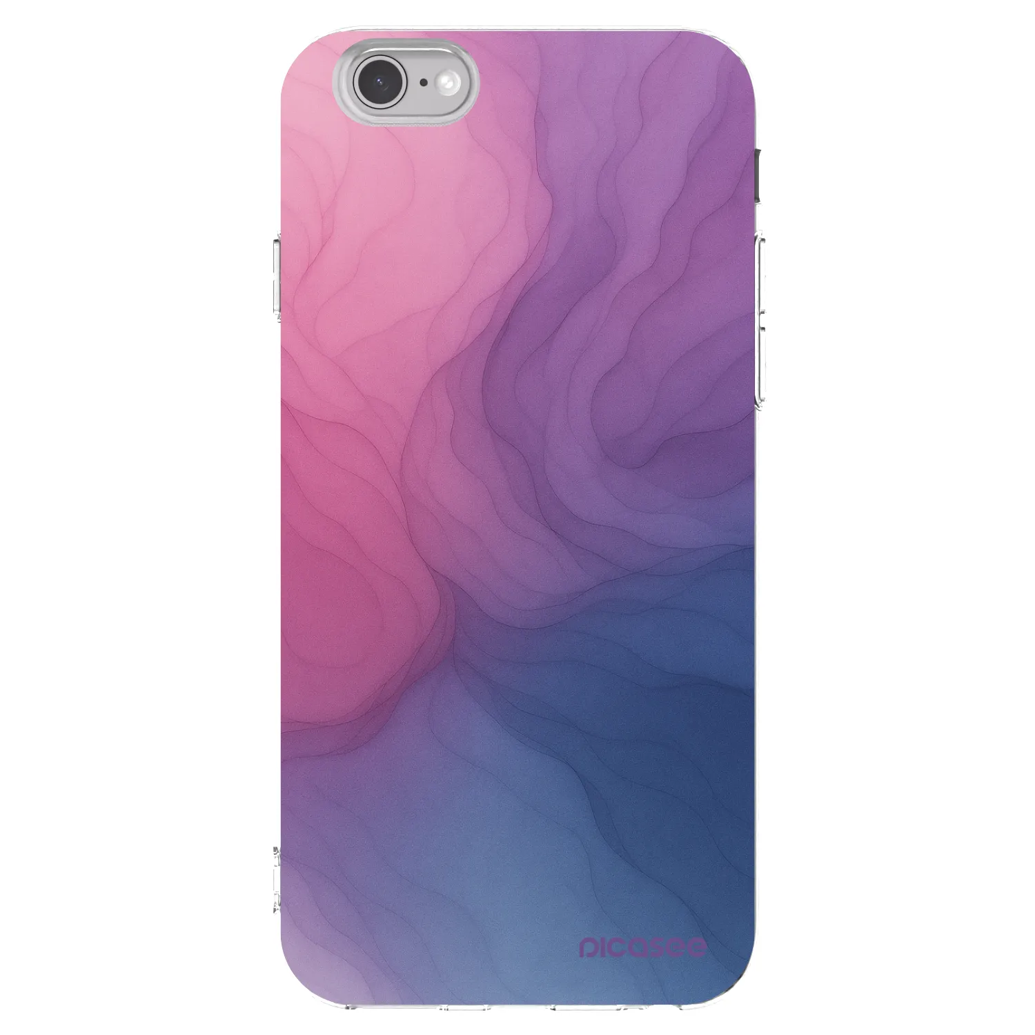 Picasee silikonska prozirna maskica za Apple iPhone 6/6S - Silk
