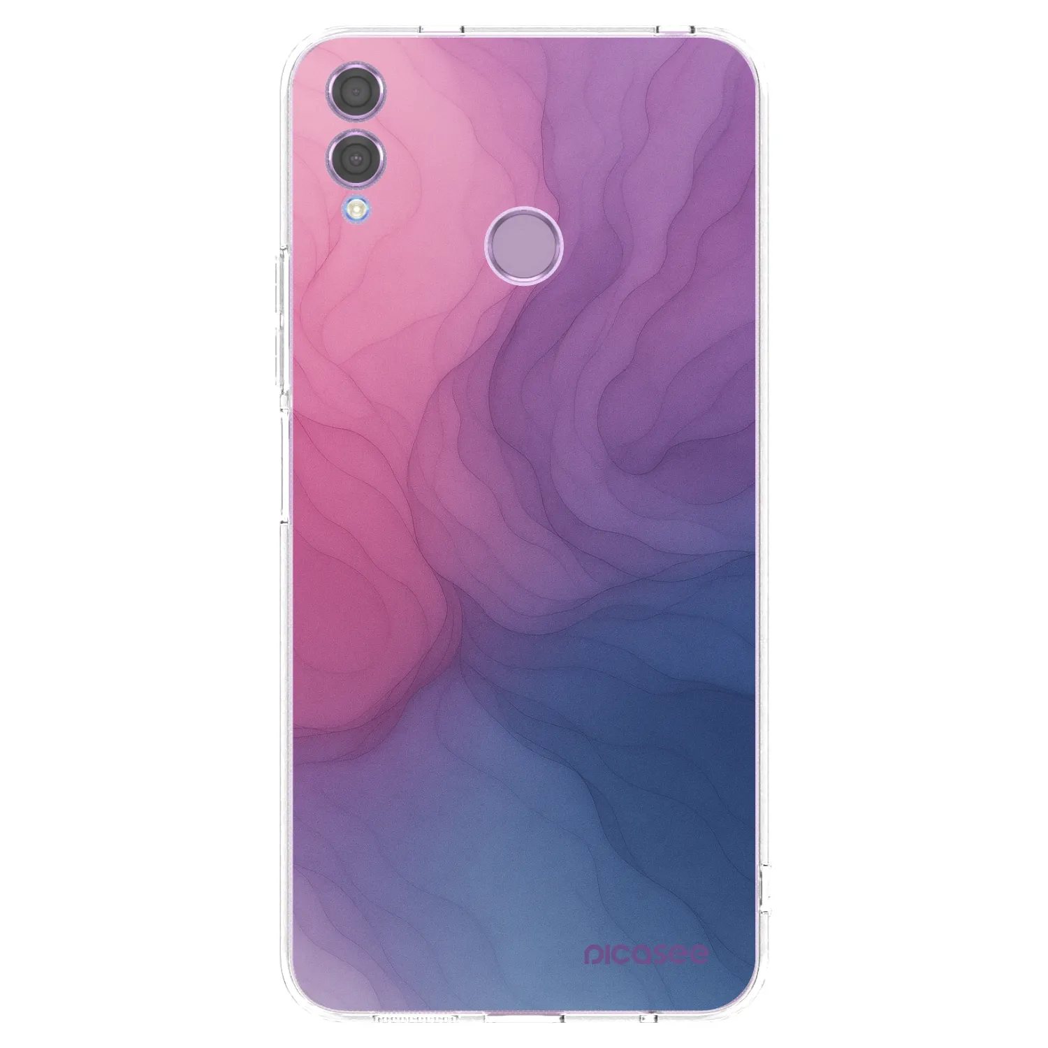 Picasee silikonska prozirna maskica za Honor 8X - Silk