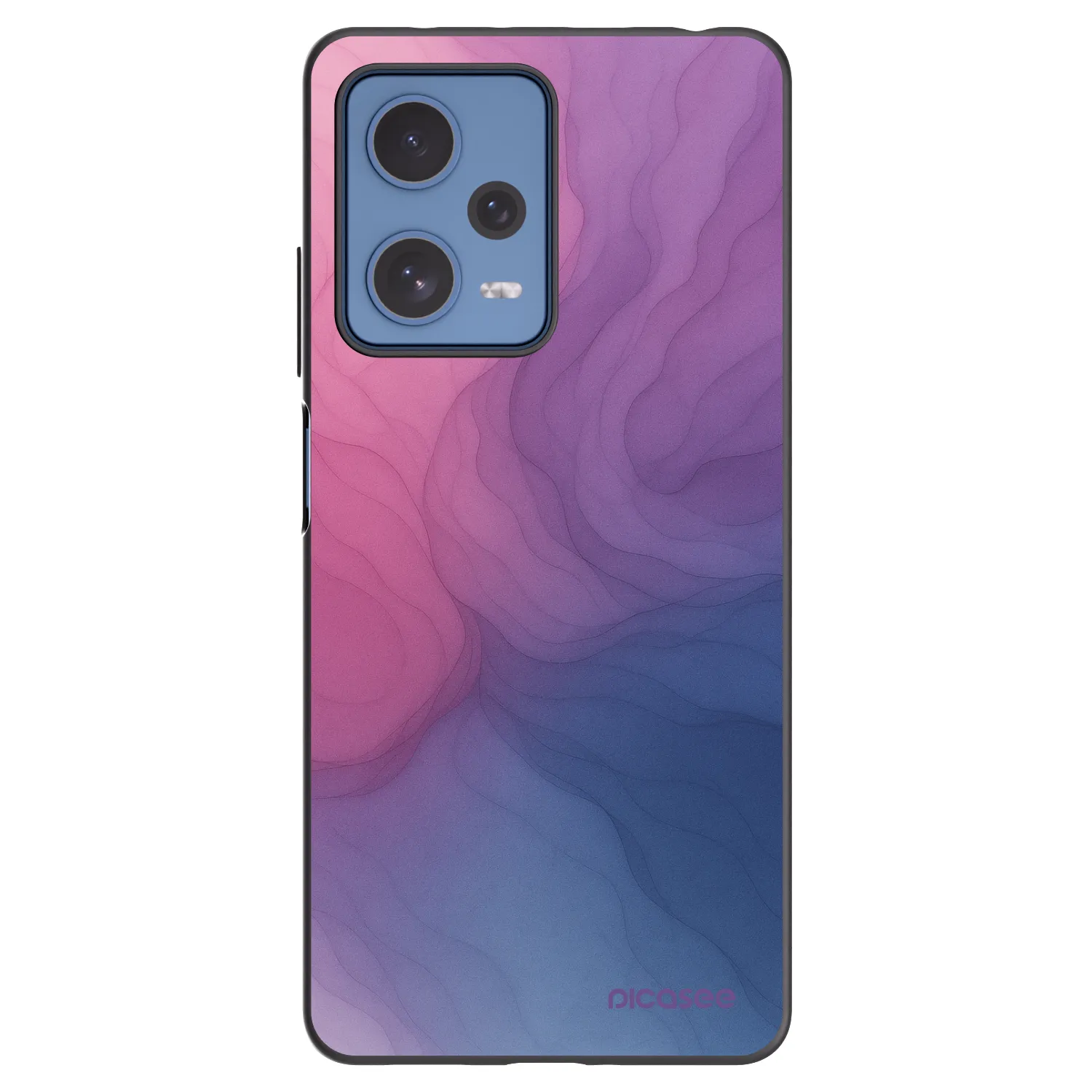 Picasee crna silikonska maskica za Xiaomi Redmi Note 12 Pro 5G - Silk