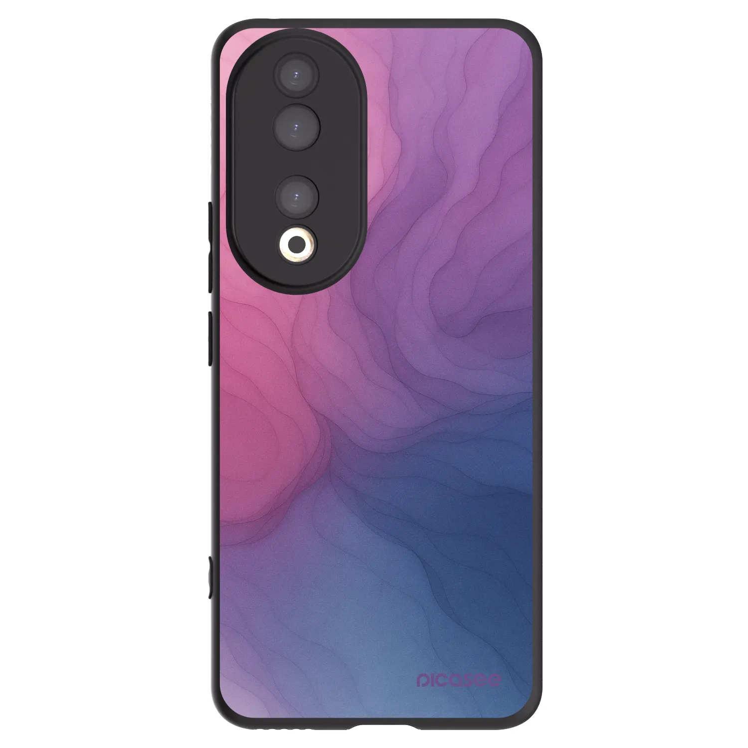 Picasee crna silikonska maskica za Honor 90 5G - Silk