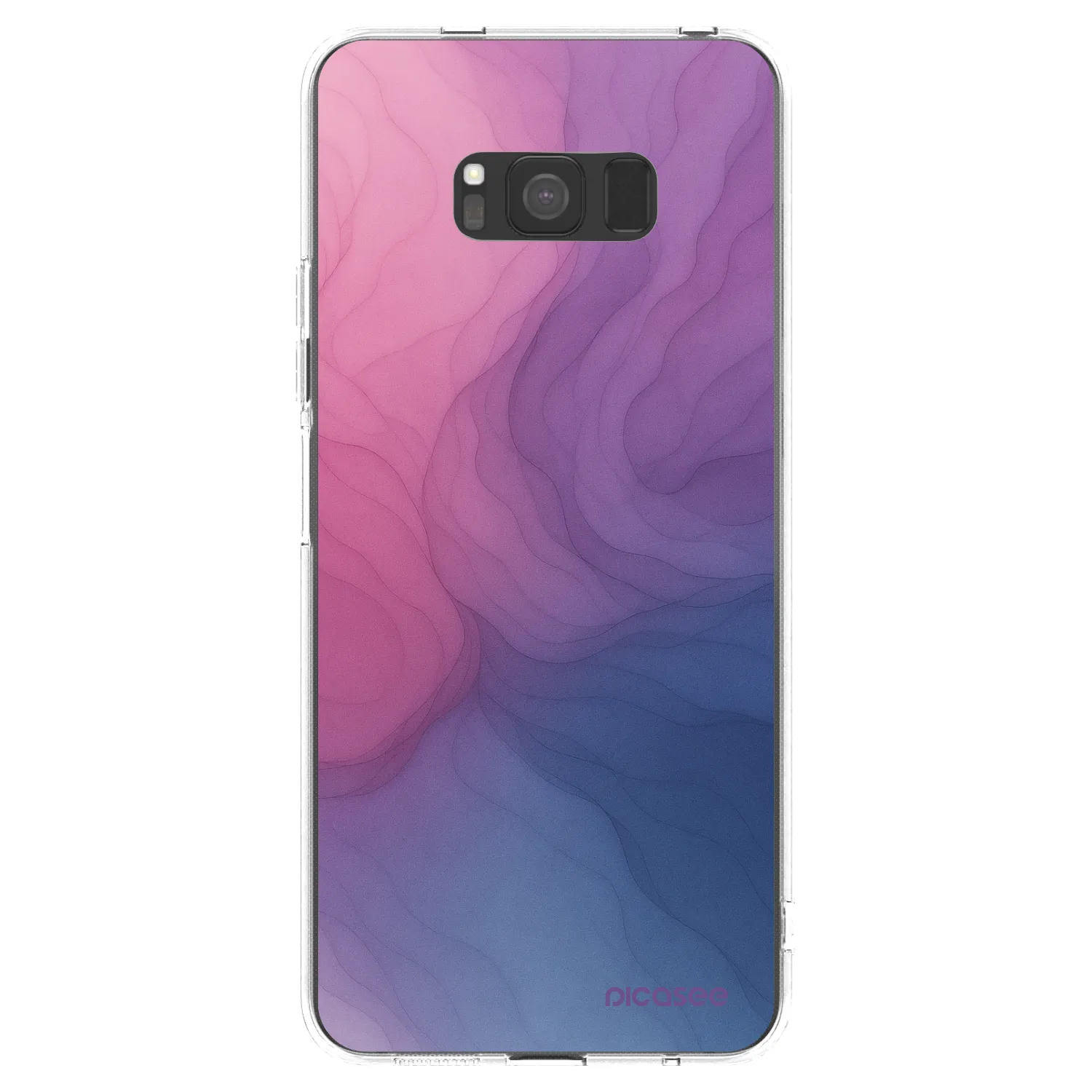 Picasee silikonska prozirna maskica za Samsung Galaxy S8 G950F - Silk