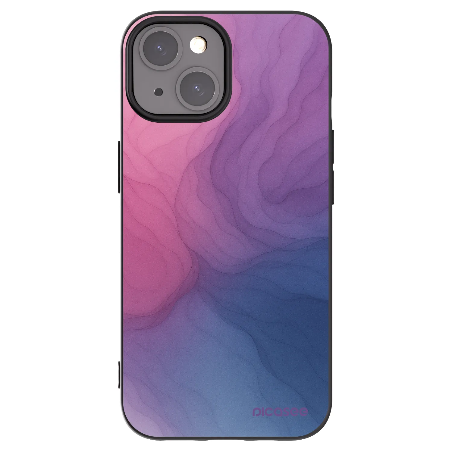 Picasee crna silikonska maskica za Apple iPhone 15 - Silk