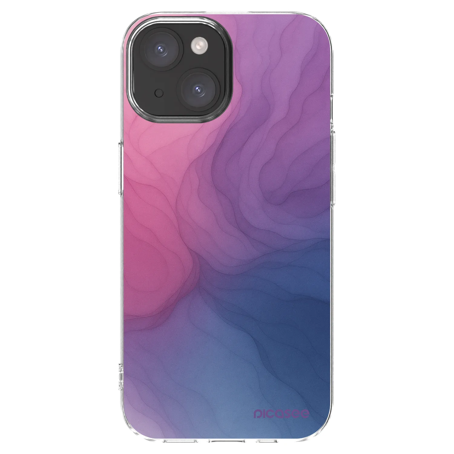 Picasee silikonska prozirna maskica za Apple iPhone 15 - Silk