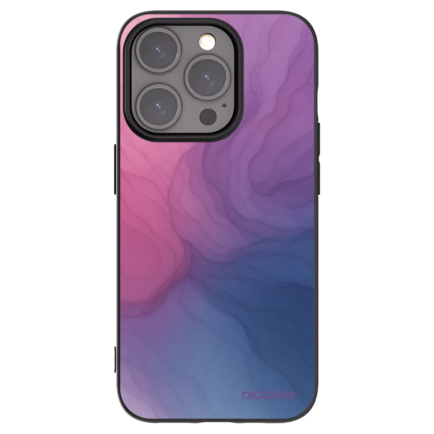 Picasee crna silikonska maskica za Apple iPhone 15 Pro - Silk