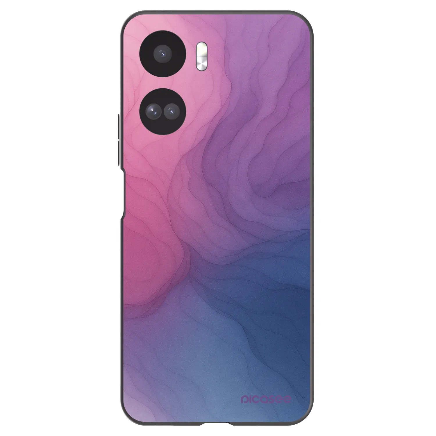 Picasee crna silikonska maskica za Honor 90 Lite 5G - Silk