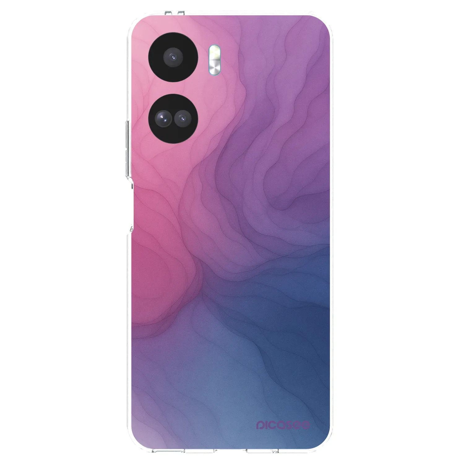 Picasee silikonska prozirna maskica za Honor 90 Lite 5G - Silk