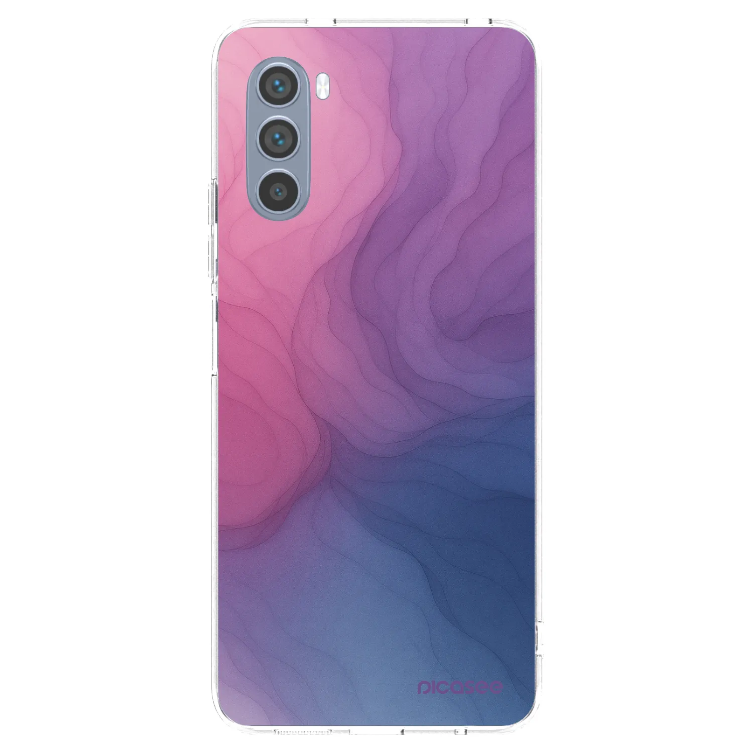 Picasee silikonska prozirna maskica za Motorola Moto G62 - Silk