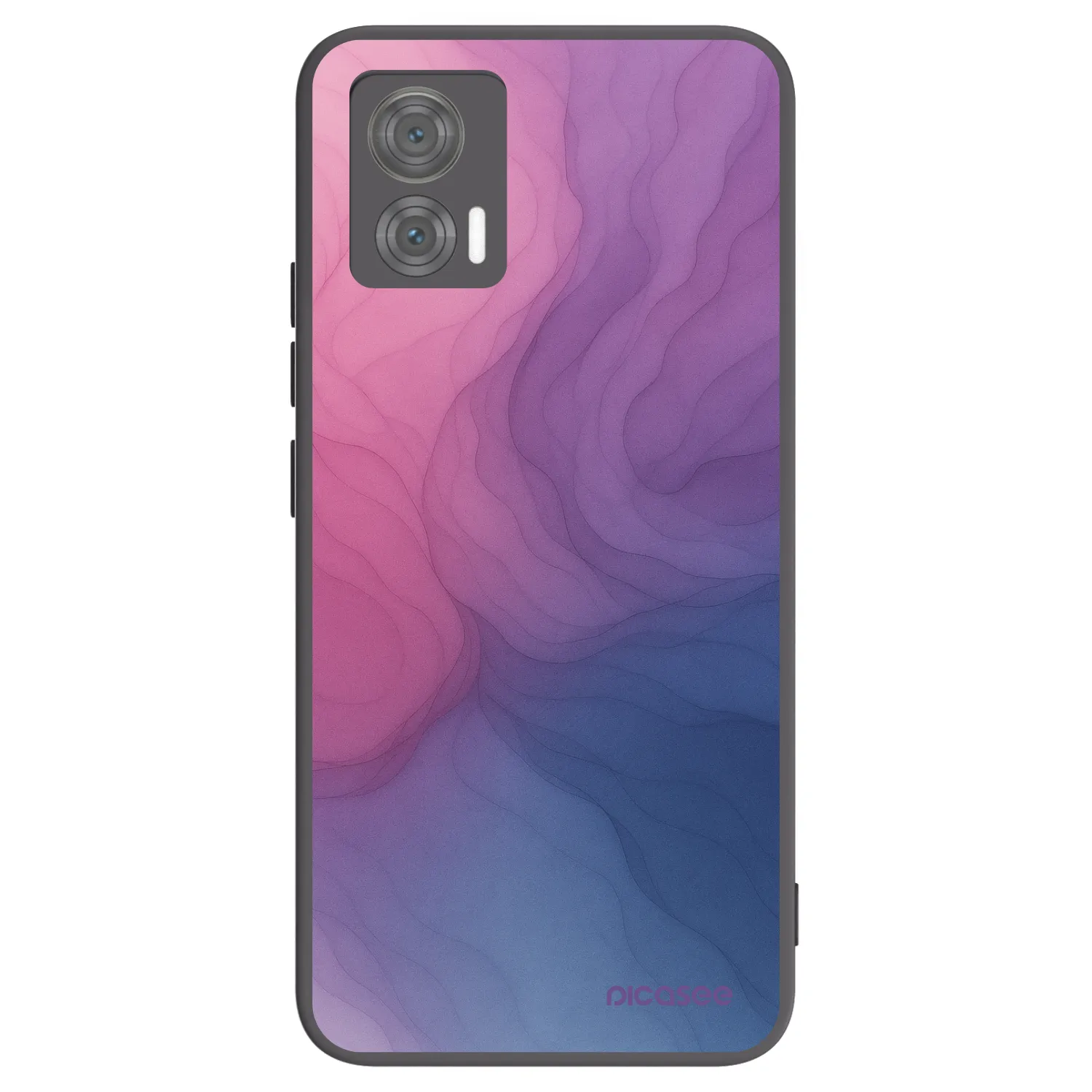 Picasee crna silikonska maskica za Motorola Edge 30 Neo - Silk