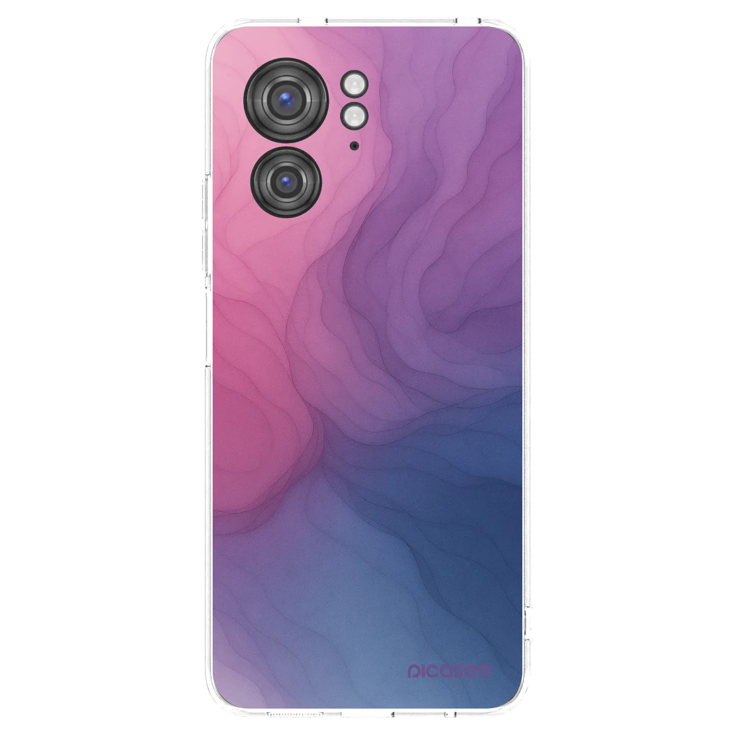 Picasee silikonska prozirna maskica za Motorola Edge 40 - Silk