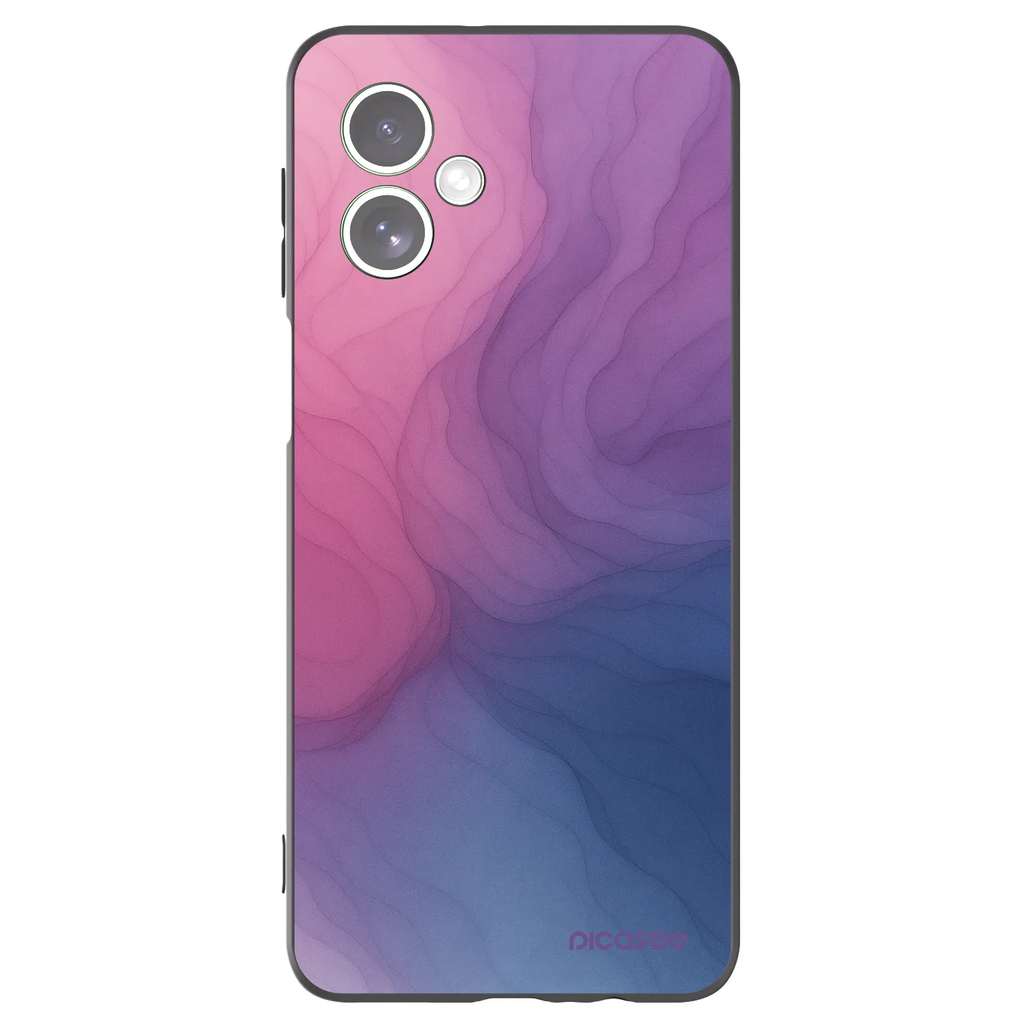 Picasee crna silikonska maskica za Motorola Moto G54 5G - Silk