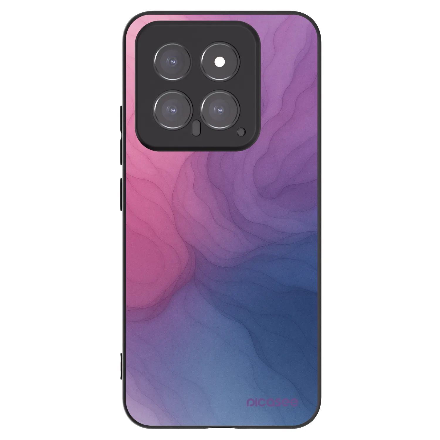 Picasee crna silikonska maskica za Xiaomi 14 - Silk