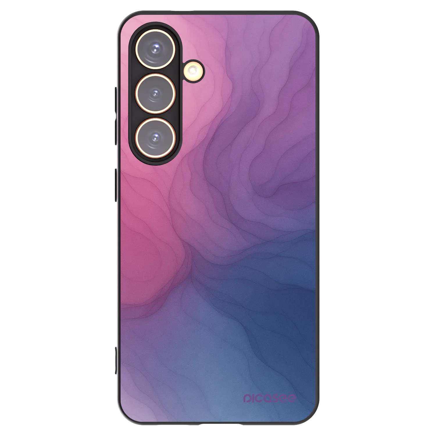 Picasee crna silikonska maskica za Samsung Galaxy S24 S921B 5G - Silk