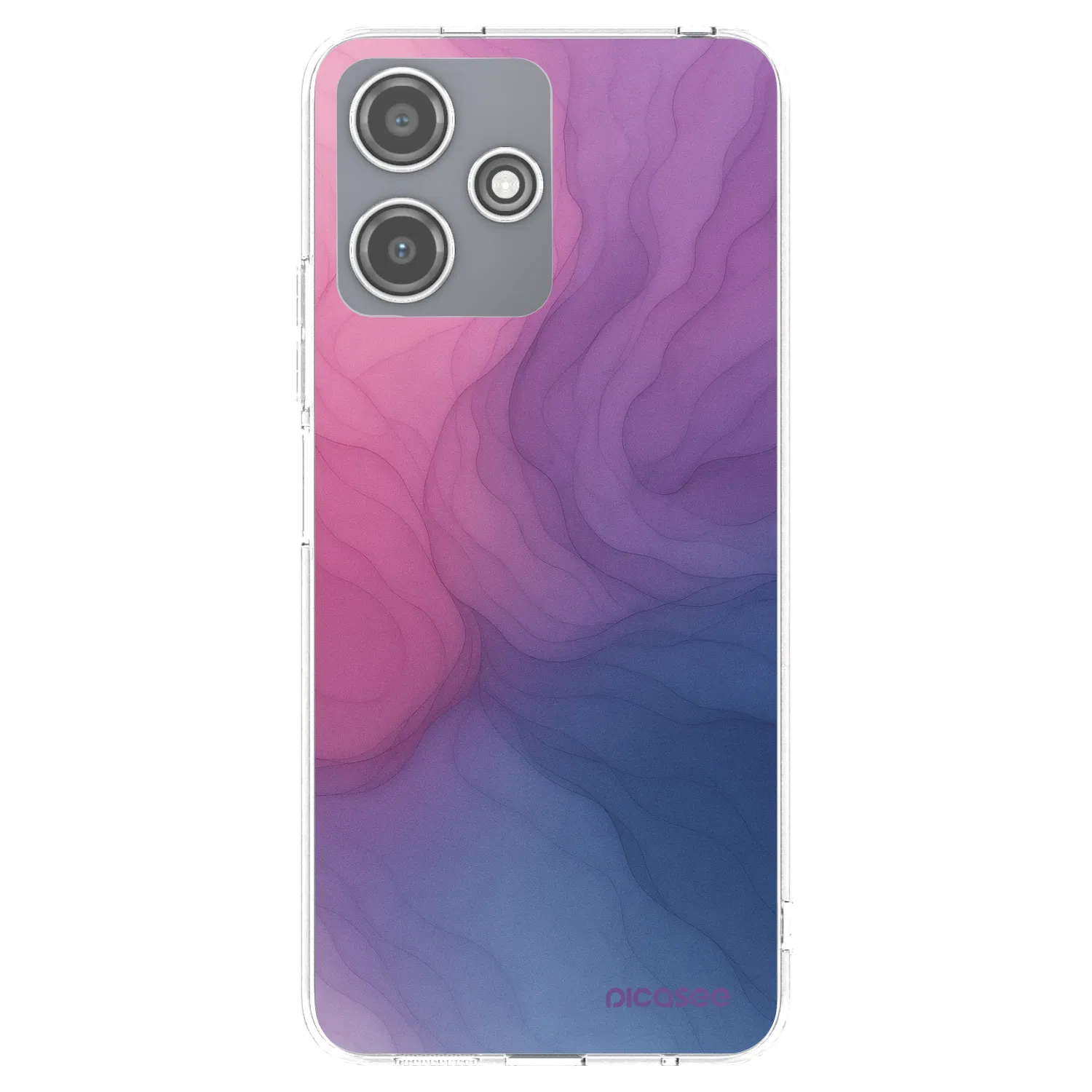 Picasee silikonska prozirna maskica za Xiaomi Redmi 12 5G - Silk