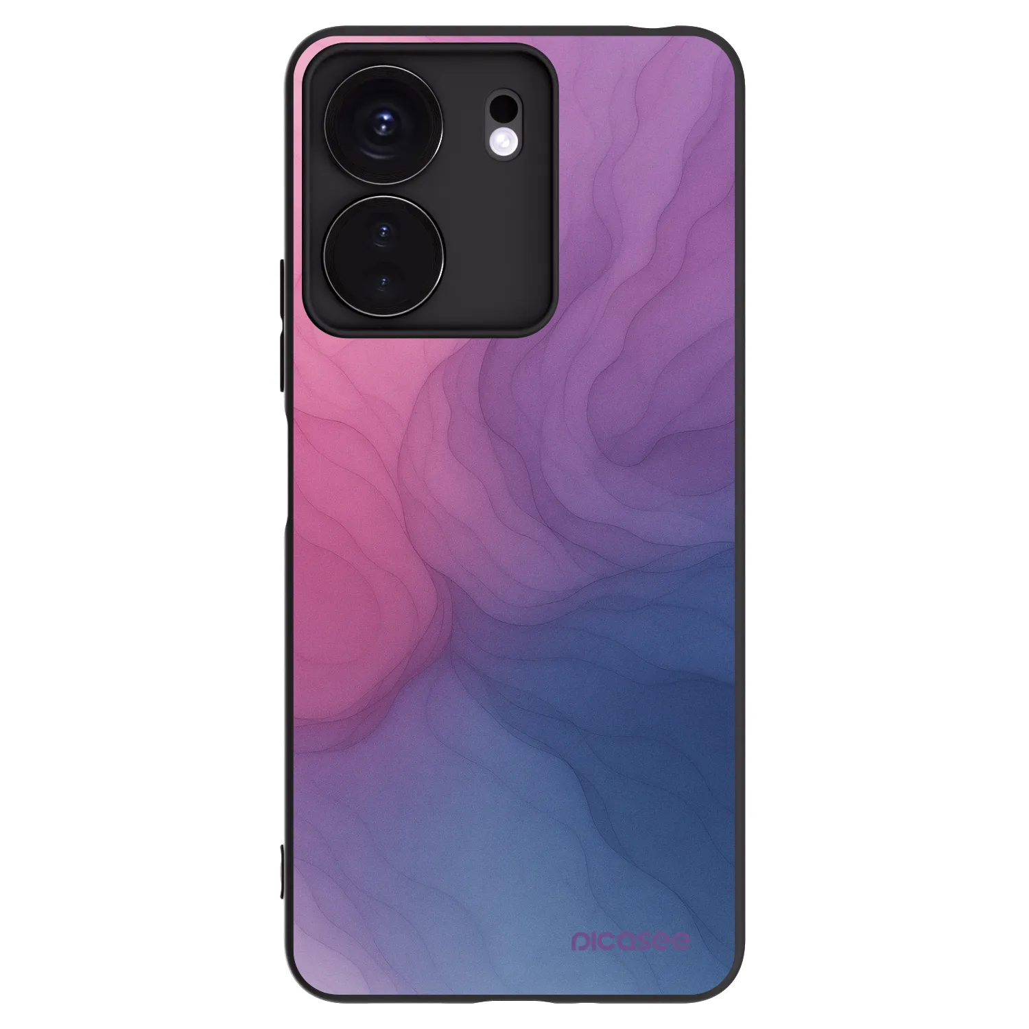 Picasee crna silikonska maskica za Xiaomi Redmi 13C 4G - Silk