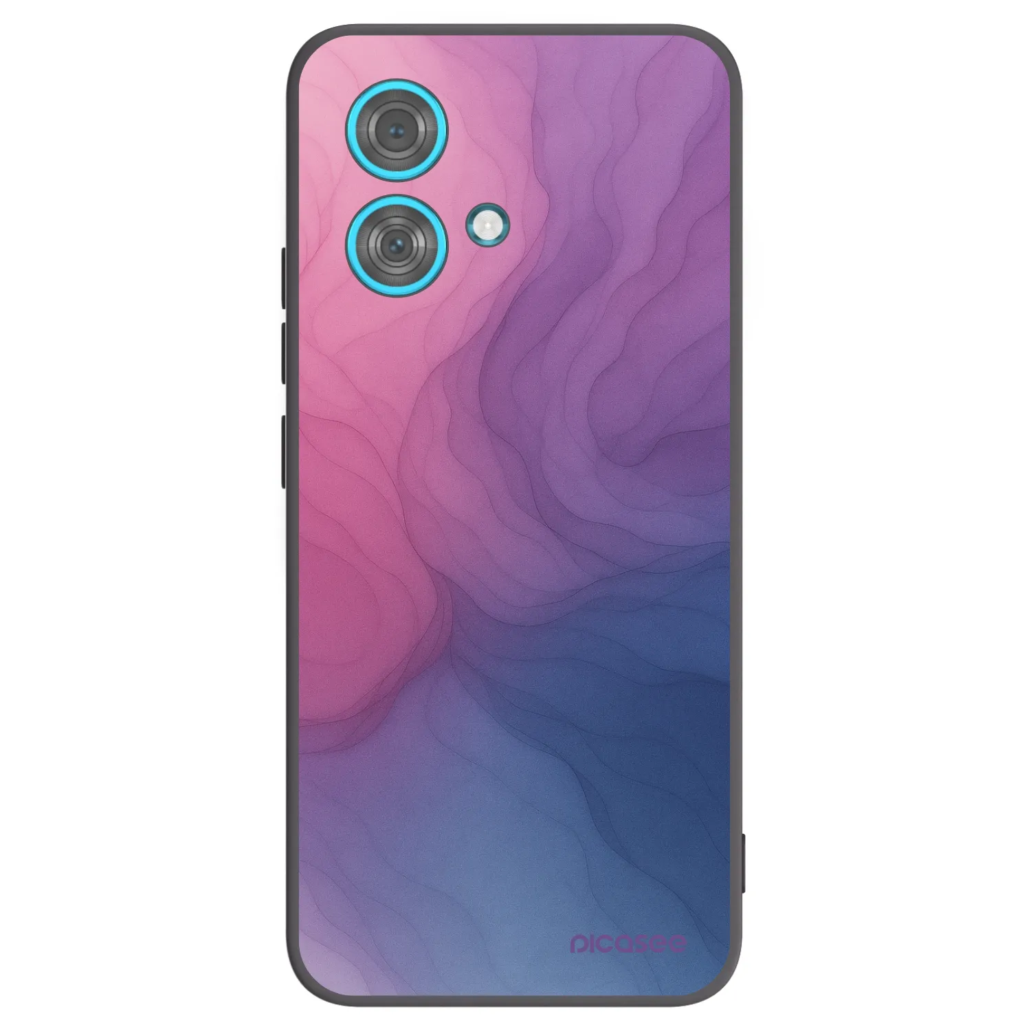 Picasee crna silikonska maskica za Motorola Edge 40 Neo - Silk
