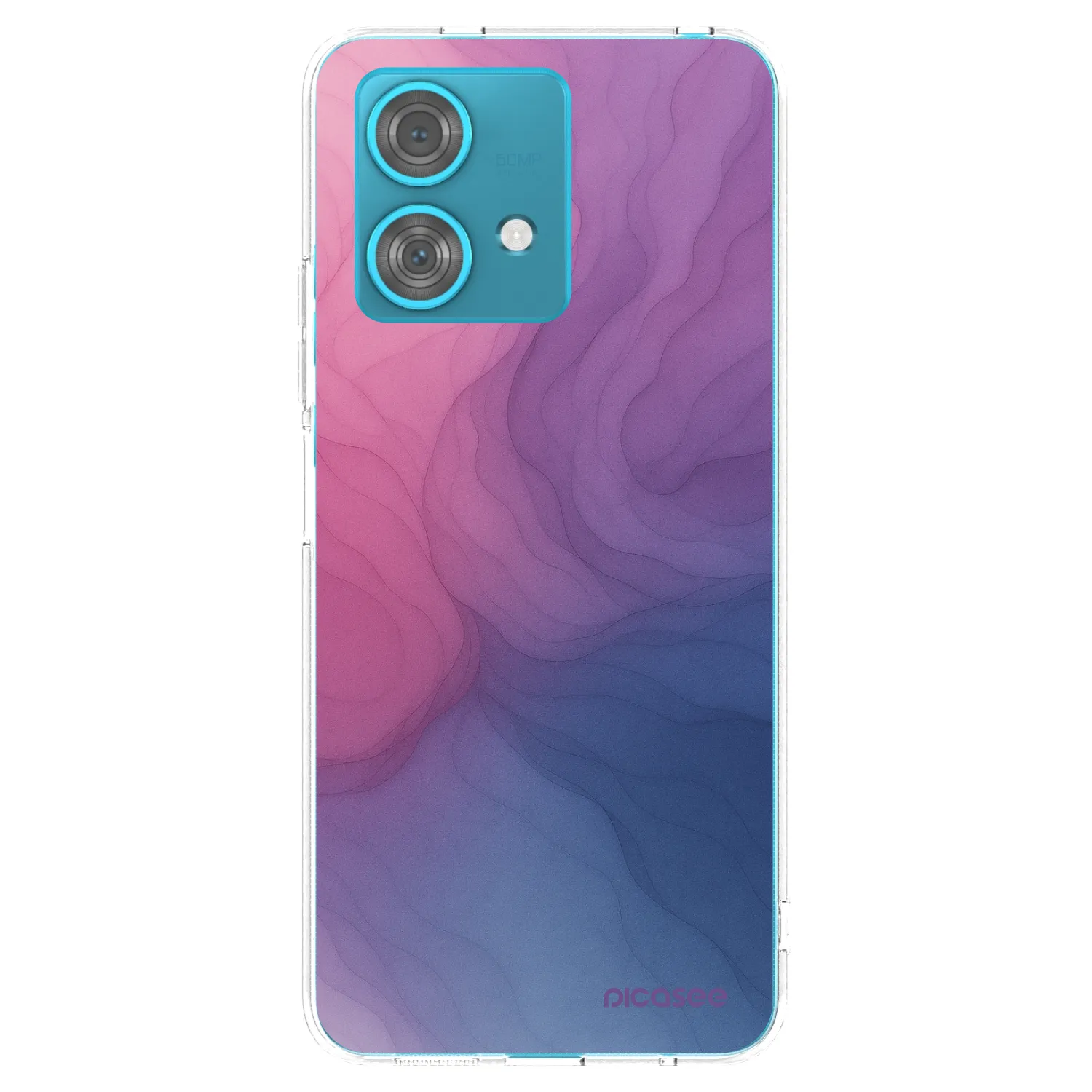 Picasee silikonska prozirna maskica za Motorola Edge 40 Neo - Silk
