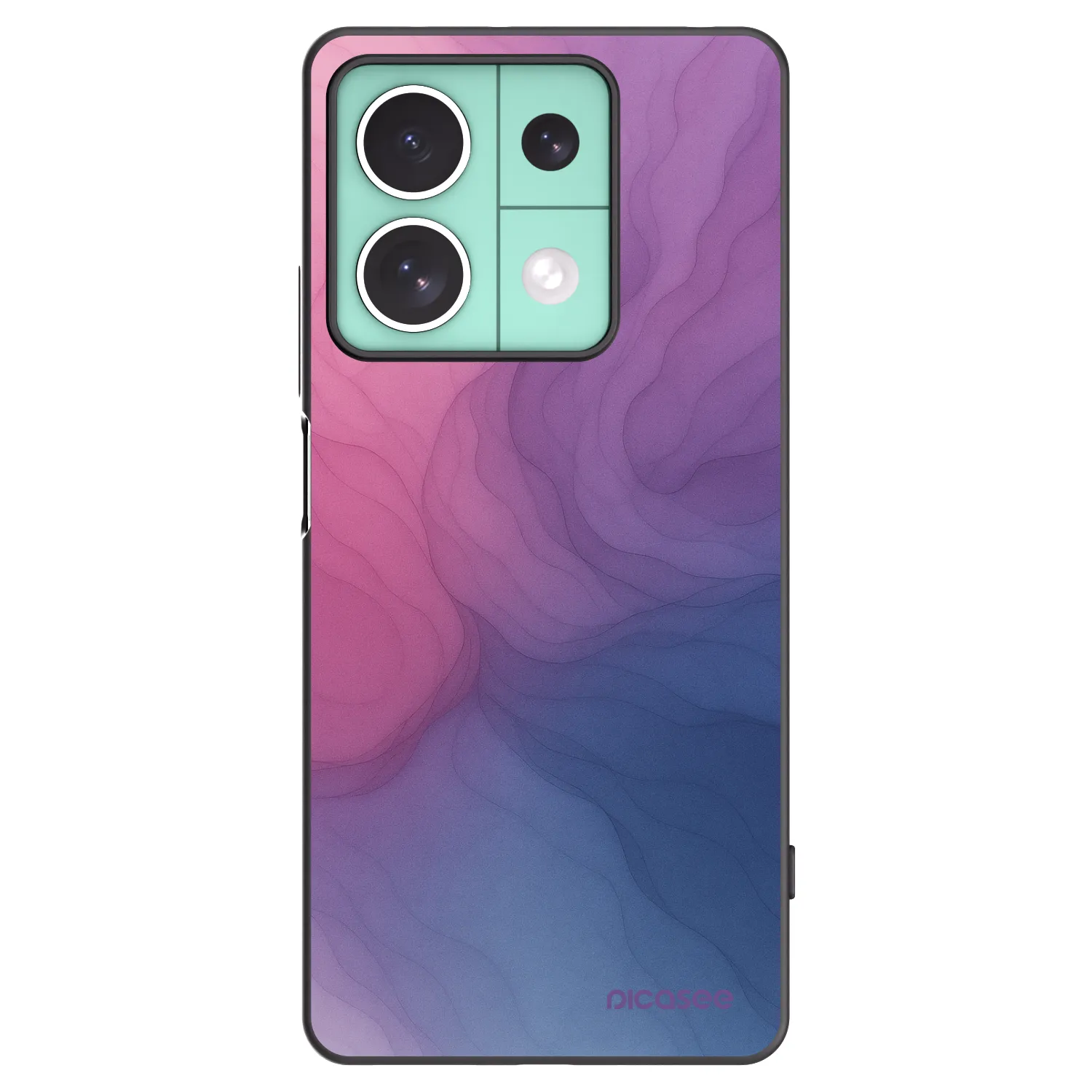 Picasee crna silikonska maskica za Xiaomi Redmi Note 13 5G - Silk