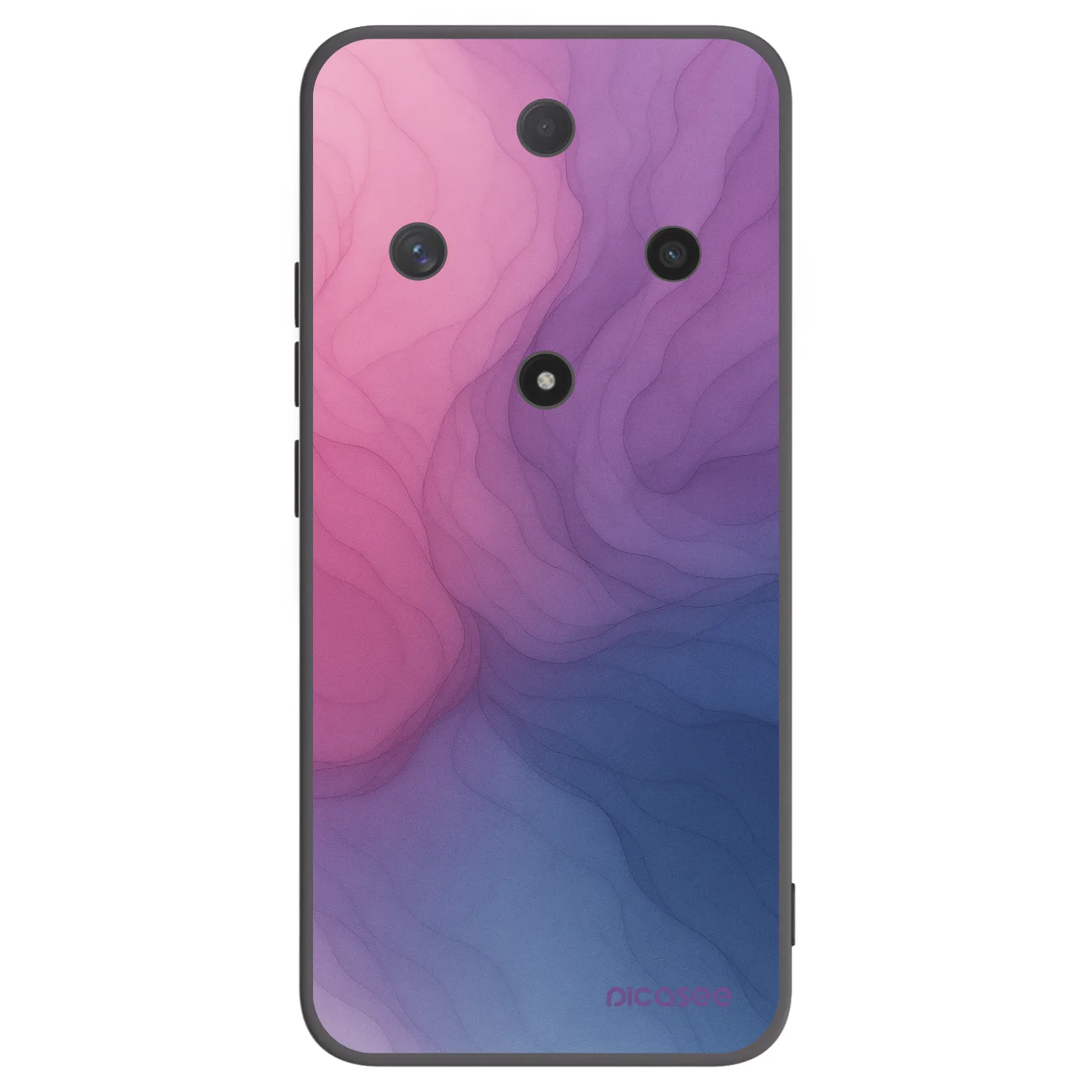 Picasee crna silikonska maskica za Honor Magic6 Lite 5G - Silk
